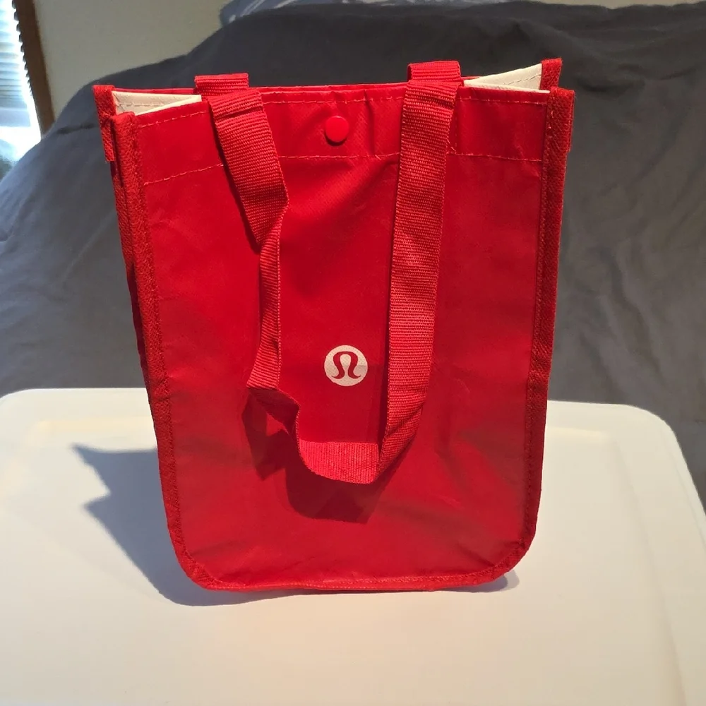 lululemon athletica Red Small Tote Bag